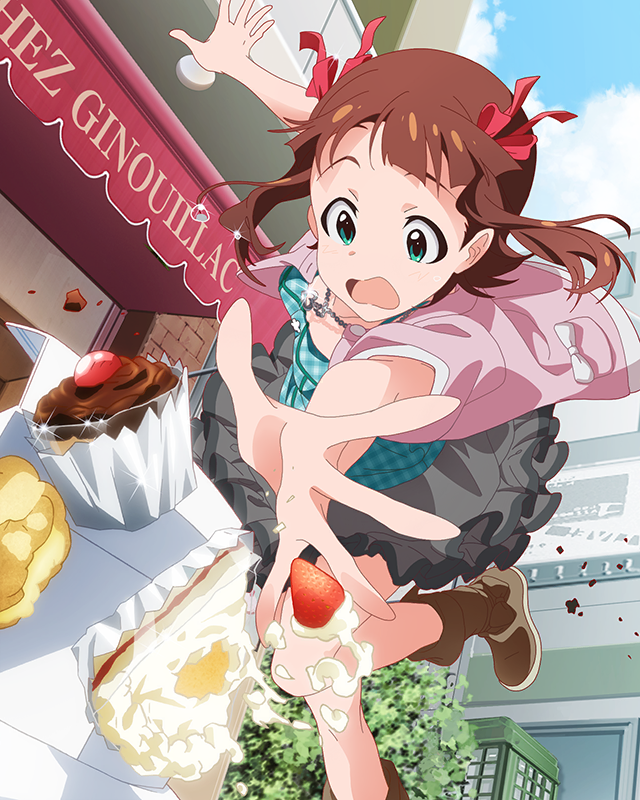 飴とにらめっこ　天海春香