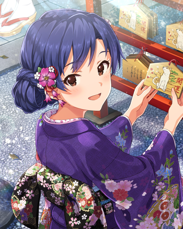 新春の光に願いを込めて　如月千早