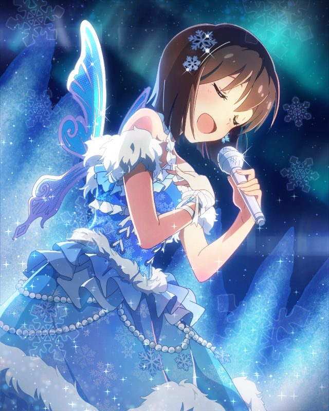 雪夜に咲く花　萩原雪歩