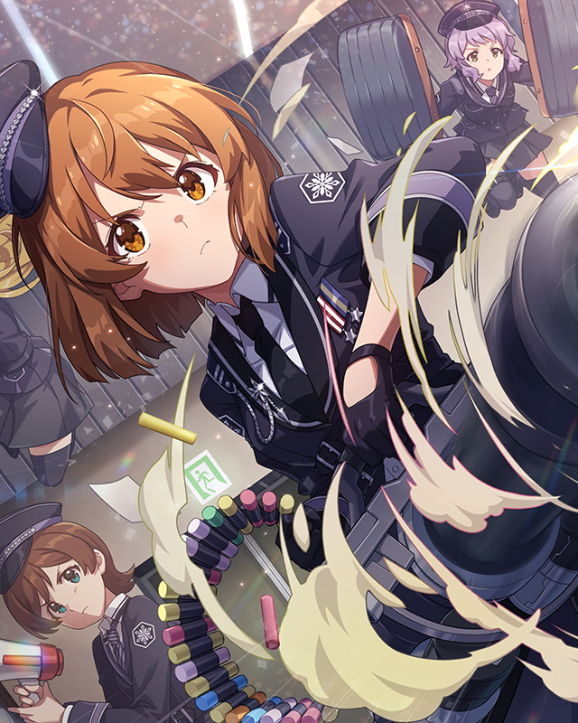 消えないチョークで愛言葉　萩原雪歩