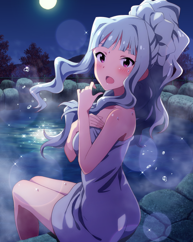 水面に浮かぶ月 四条貴音