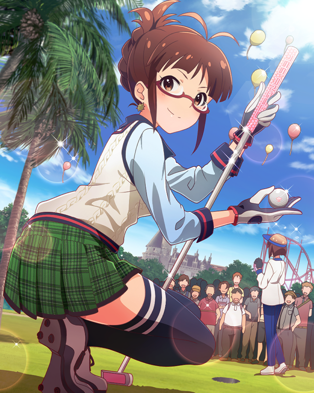 豪華な優勝賞品 秋月律子