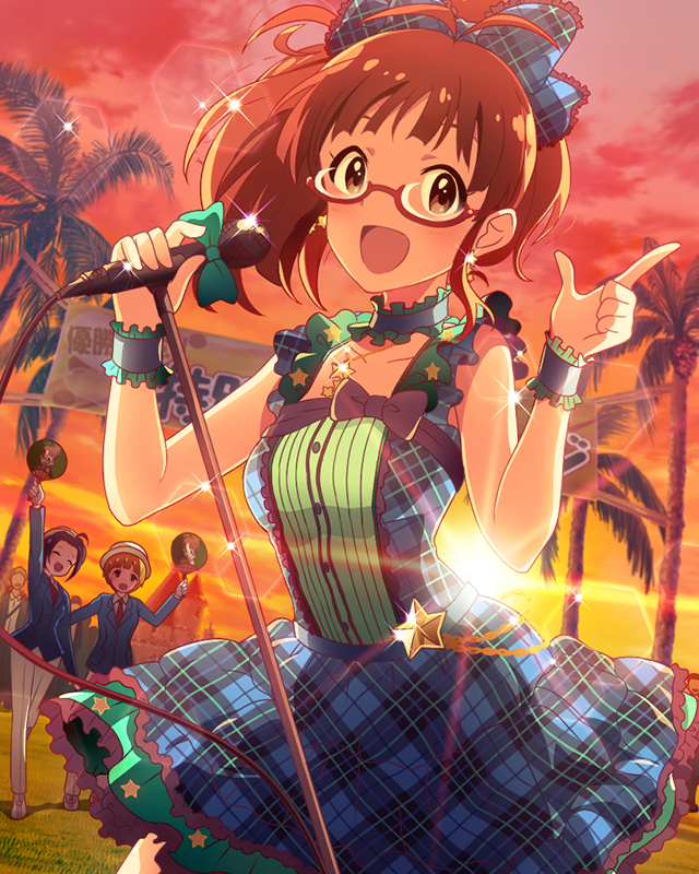 豪華な優勝賞品 秋月律子