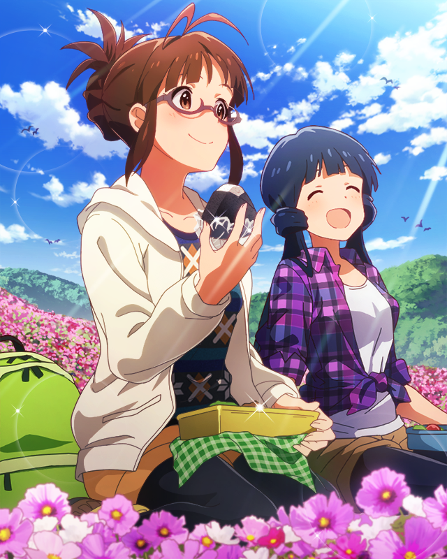 仲良しお月見ソング 秋月律子