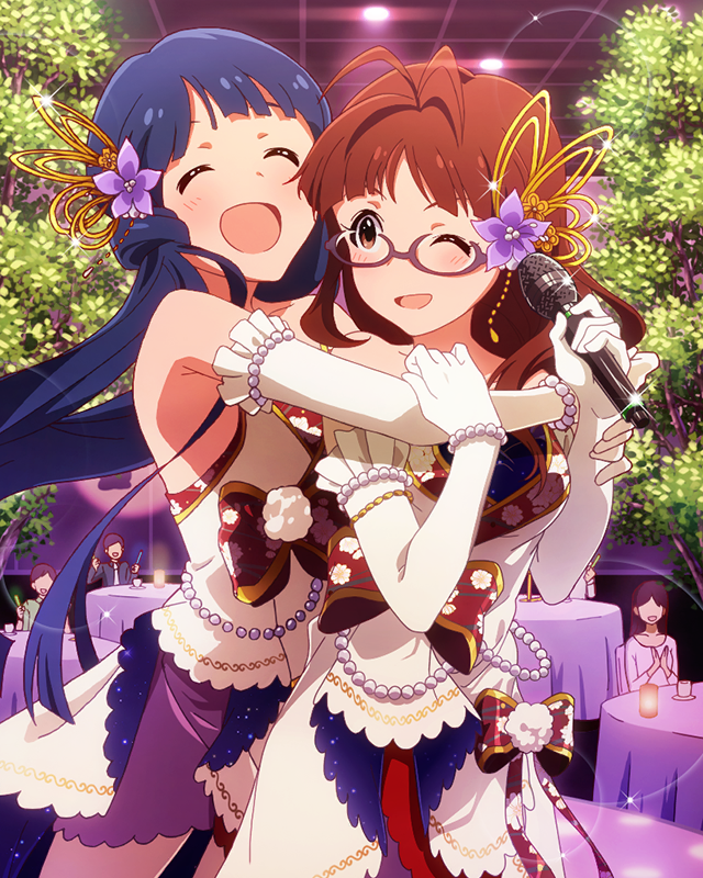 仲良しお月見ソング 秋月律子