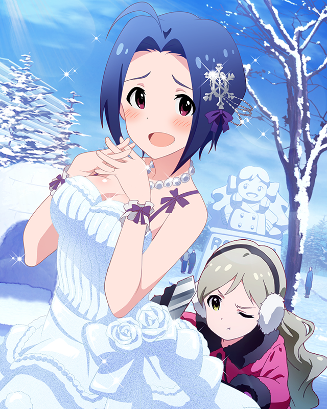 白銀のドレス　三浦あずさ