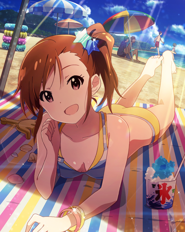 砂浜のグラビアアイドル 双海真美