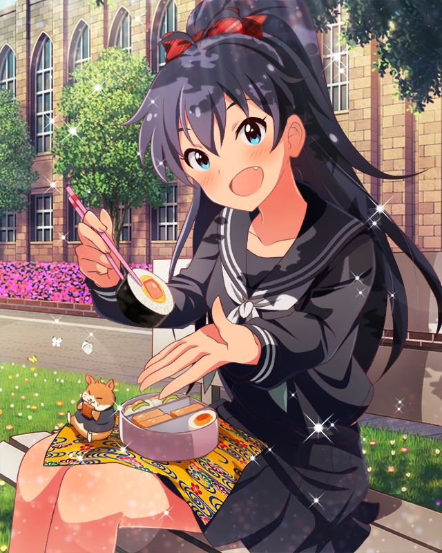 和やかランチタイム　我那覇響