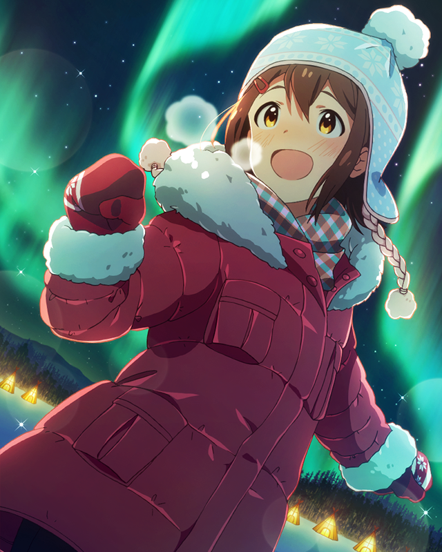 光のカーテン　春日未来