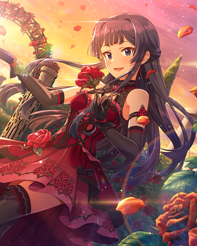 深紅のガーデン　最上静香