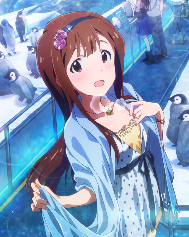 눈 풍경 속 다과회 타나카 코토하