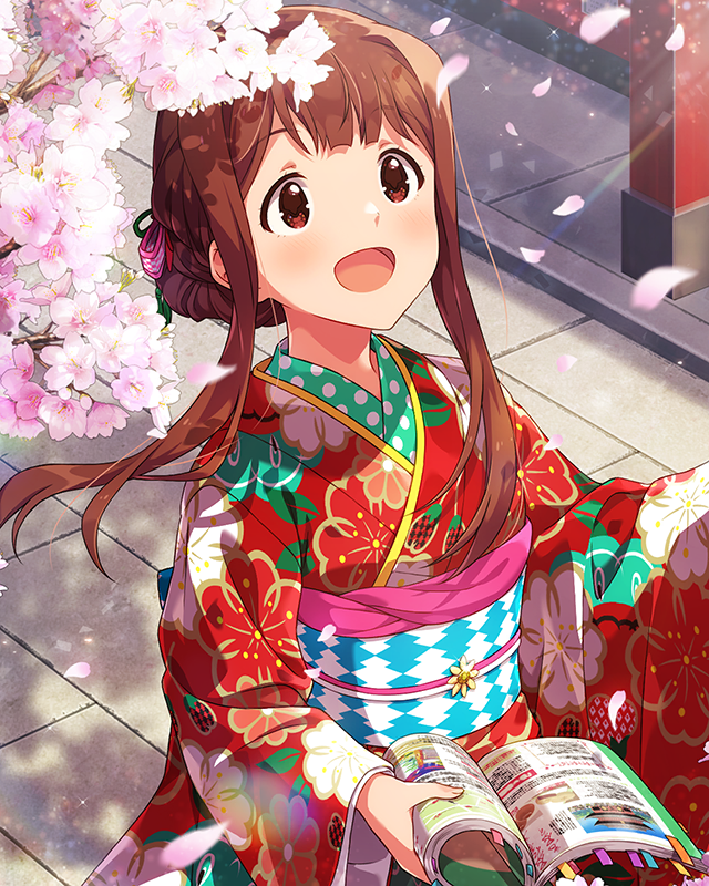 花吹雪に魅せられて…　田中琴葉