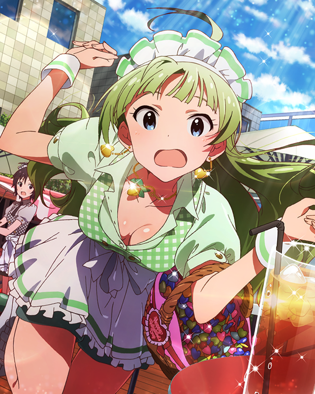 照れ隠しの瞳　島原エレナ