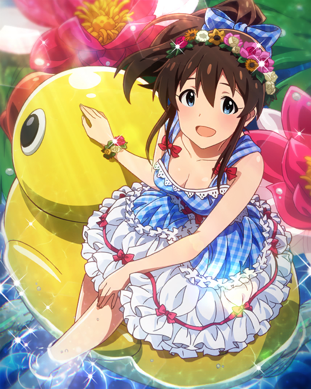 アヒルと水遊び　佐竹美奈子