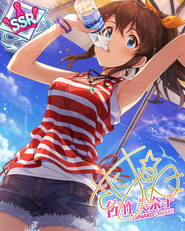 綻開的夏日風味♪ 佐竹美奈子