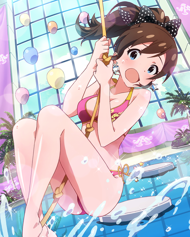 挑戦！ターザンジャンプ　佐竹美奈子