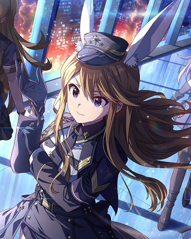 ウサギの信念、金剛石より固く 所恵美