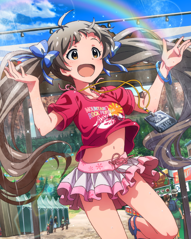 爽快ミストシャワー　箱崎星梨花