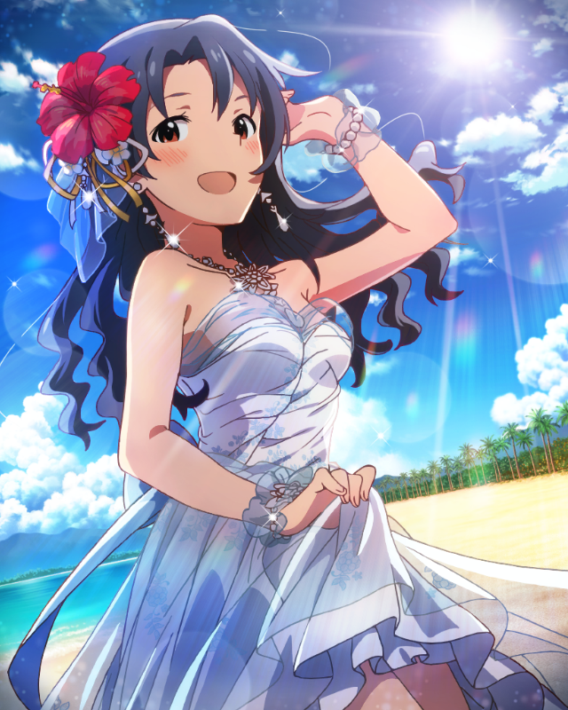 白いドレスのマーメイド 高山紗代子