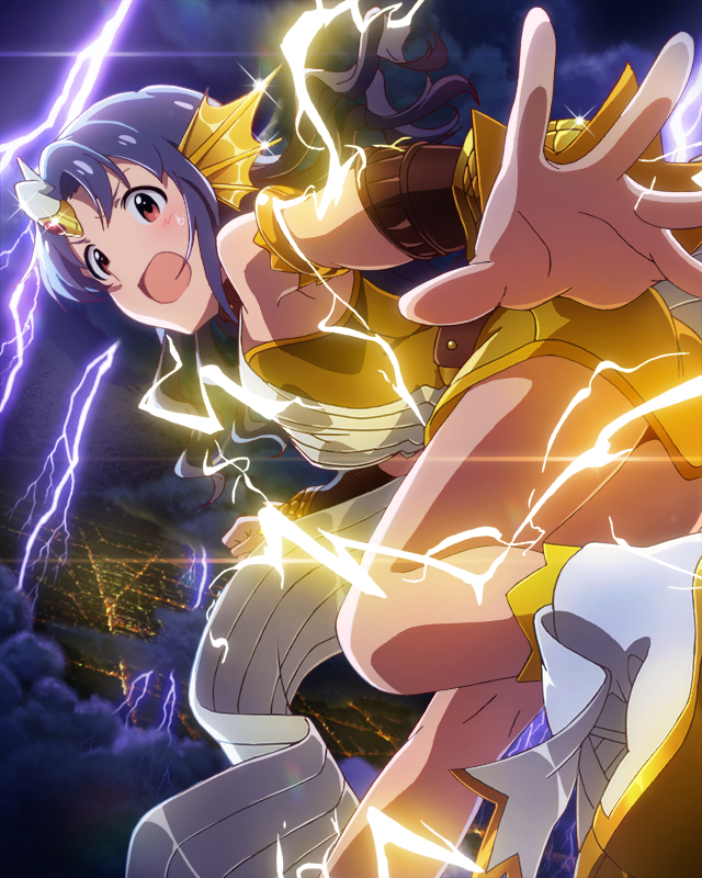 光芒射す雷竜　高山紗代子