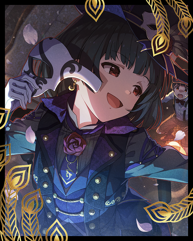 仮面に鳳凰　中谷育