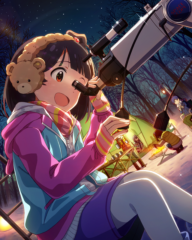 穏やかな寝顔　中谷育