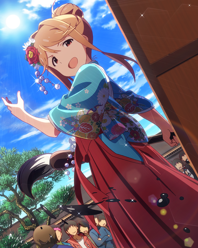 書き初めパフォーマンス 天空橋朋花