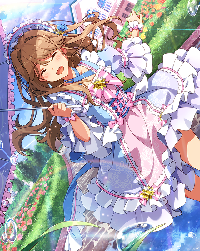 光る雫、こぼれる笑顔　天空橋朋花