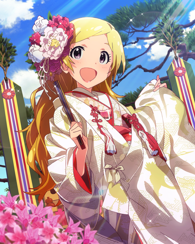 照れ笑いの撫子　エミリー