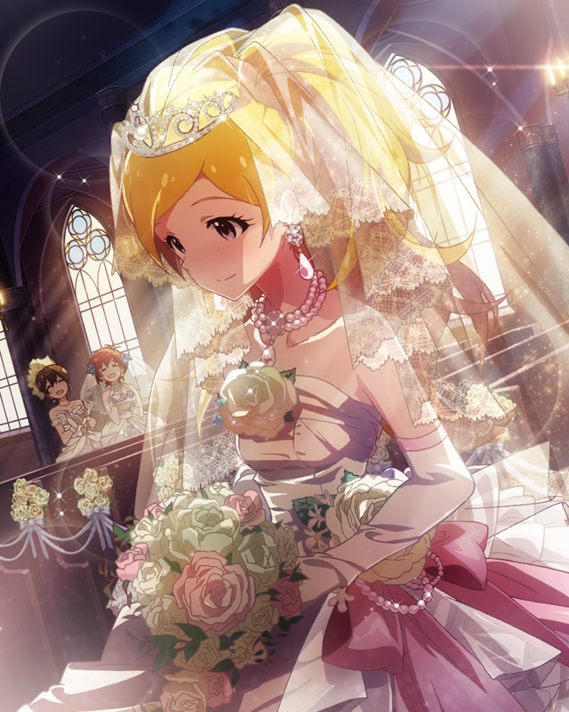 照れ笑いの撫子　エミリー