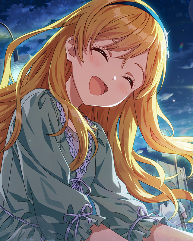 迫力満点、笑顔も満点 エミリー