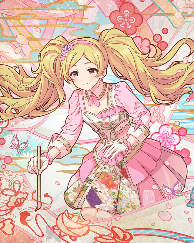 絵羽模様　エミリー