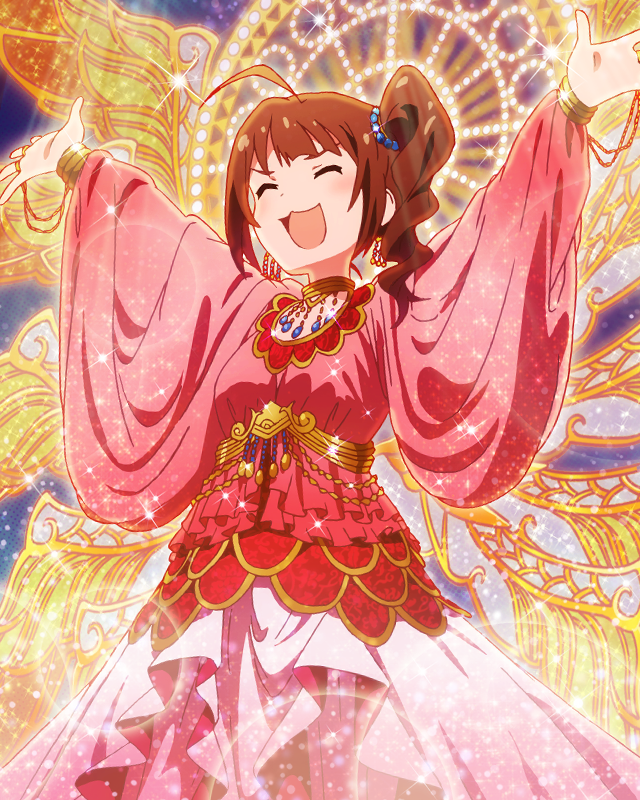 憧れの絢爛衣装　横山奈緒