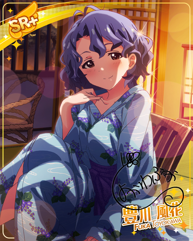 ステージ後のひととき　豊川風花