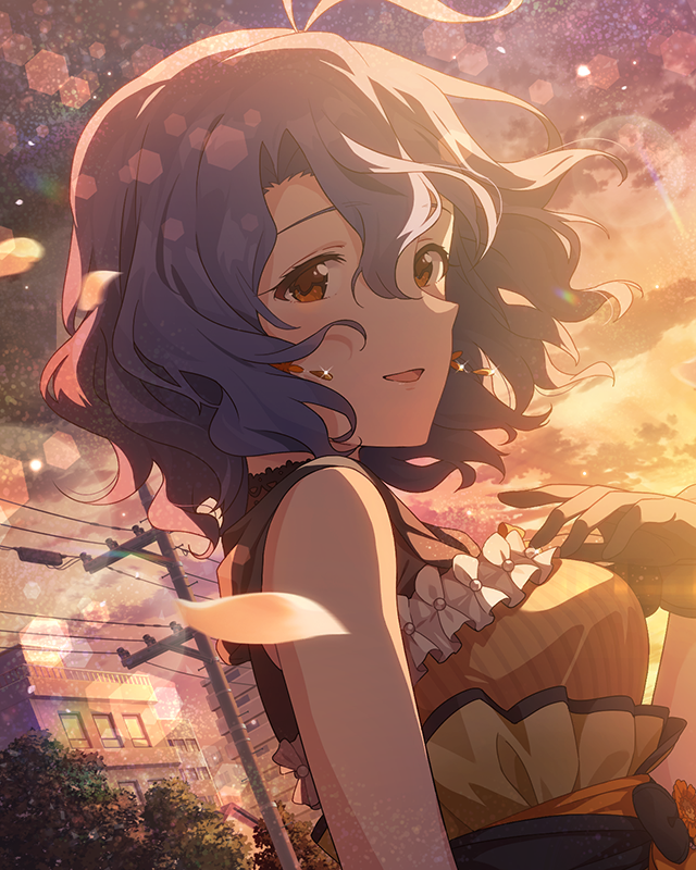 オレンジの空の下 豊川風花