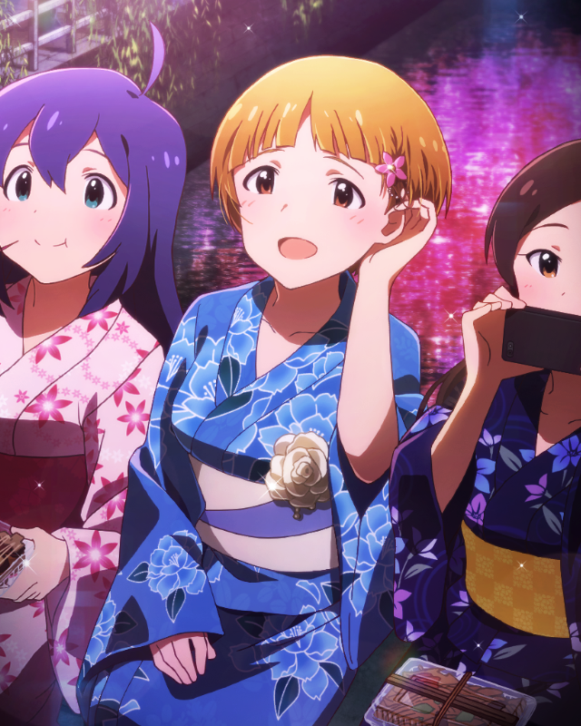 花火に照らされて 福田のり子