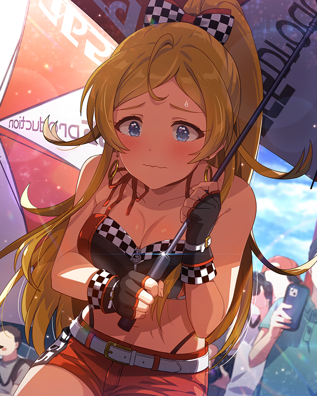 客席の視線を浴びて　篠宮可憐