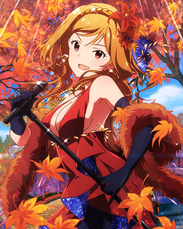 紅葉デート 百瀬莉緒