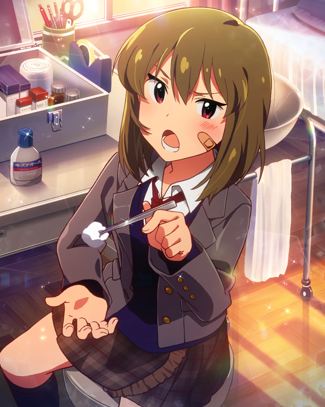 ケガの消毒はしっかりと！　永吉昴