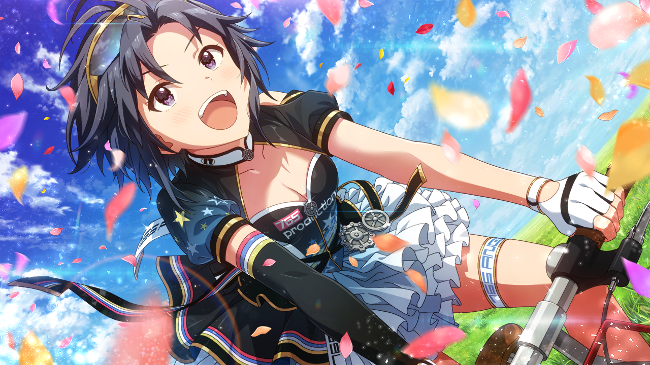 自転車　菊地真