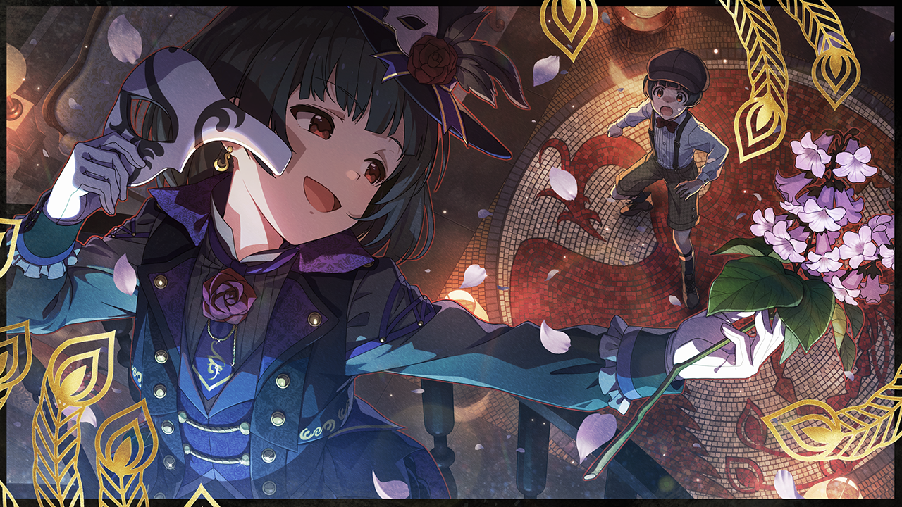 仮面に鳳凰　中谷育