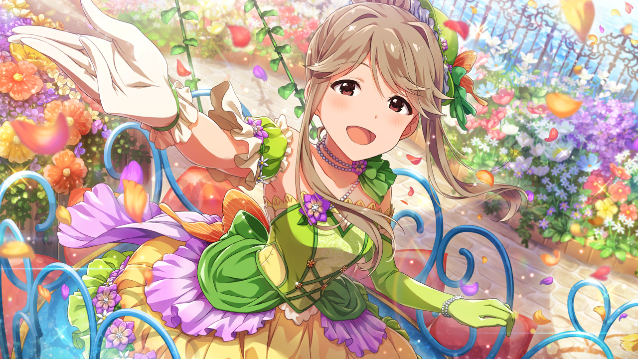 花より咲き誇り　天空橋朋花