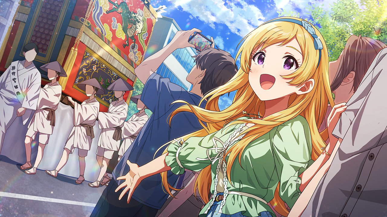 迫力満点、笑顔も満点 エミリー