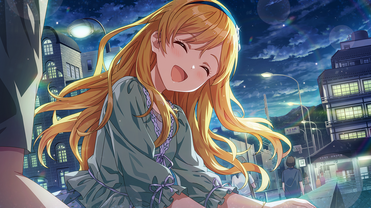 迫力満点、笑顔も満点 エミリー