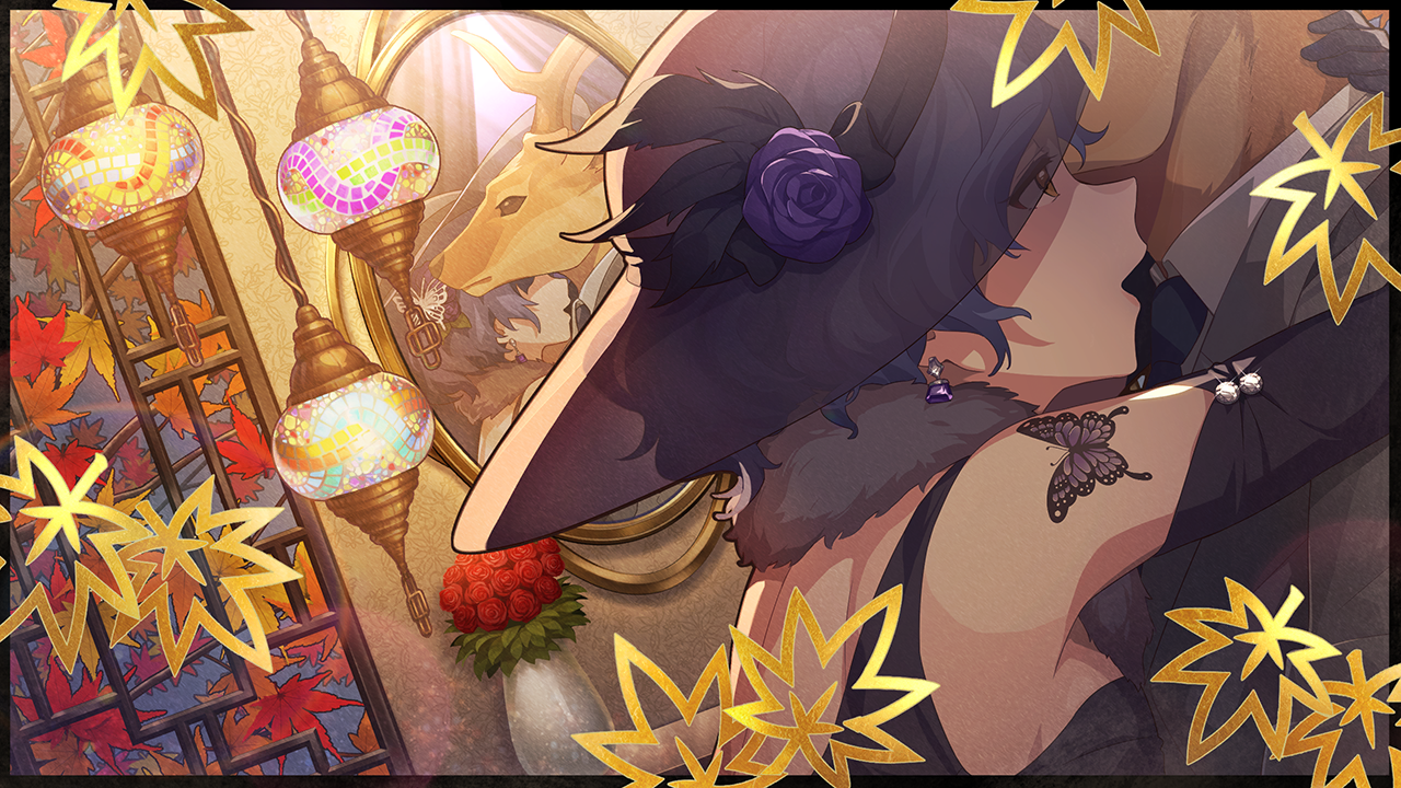 柳に揺らぐ水の道 豊川風花