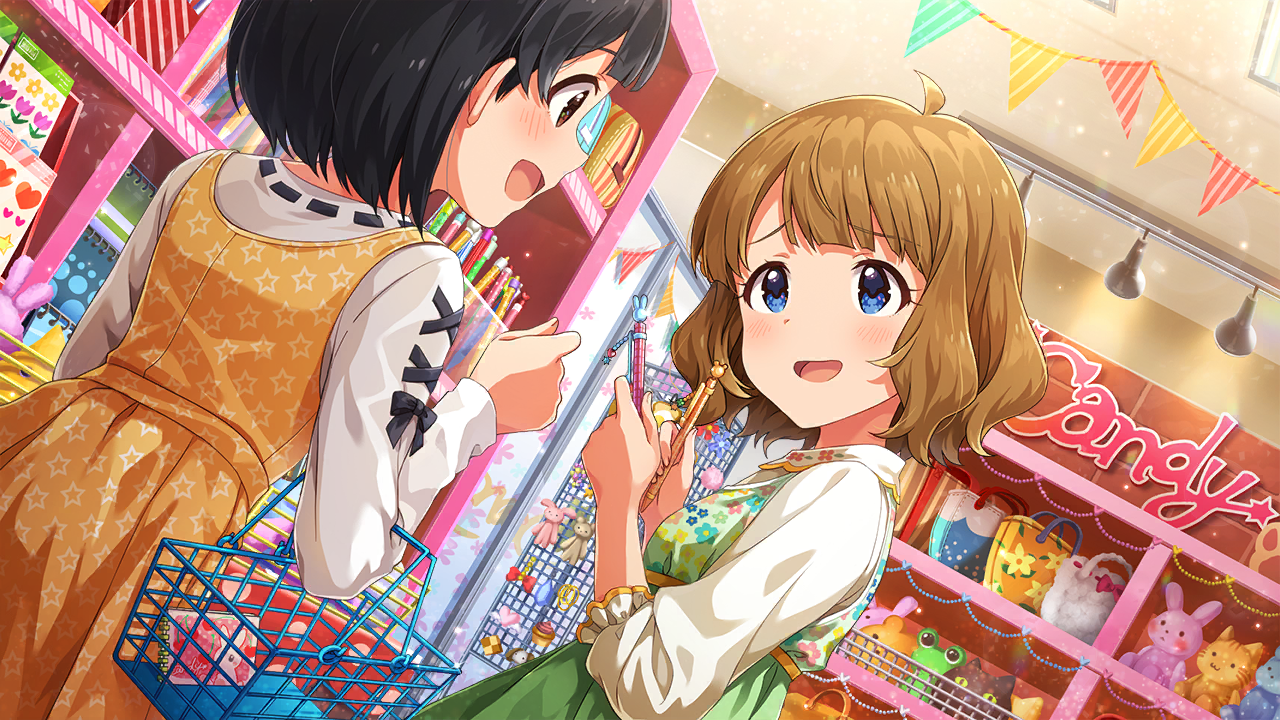 おしゃまな女の子　周防桃子