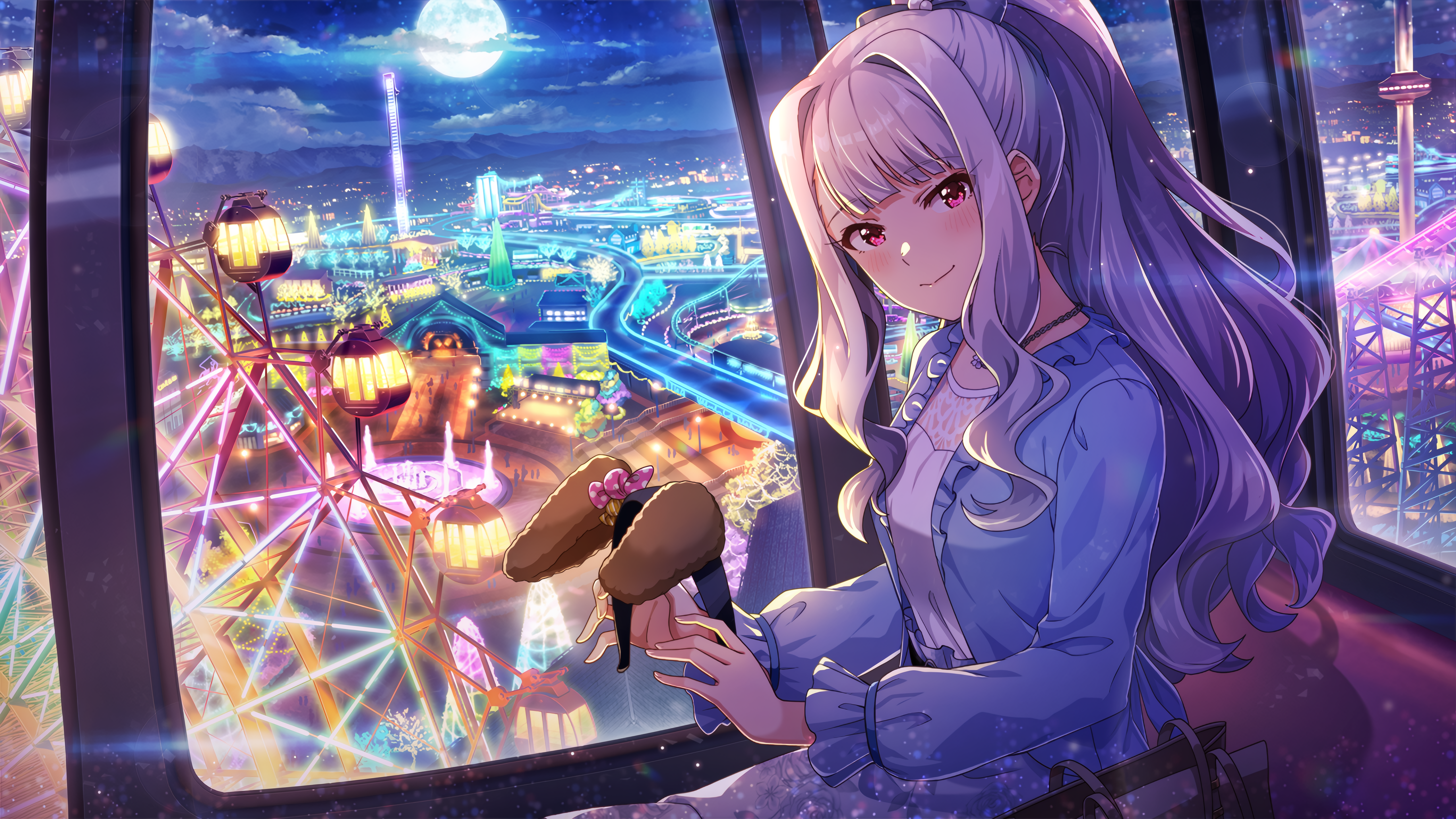 淡く、霞かかる月　四条貴音