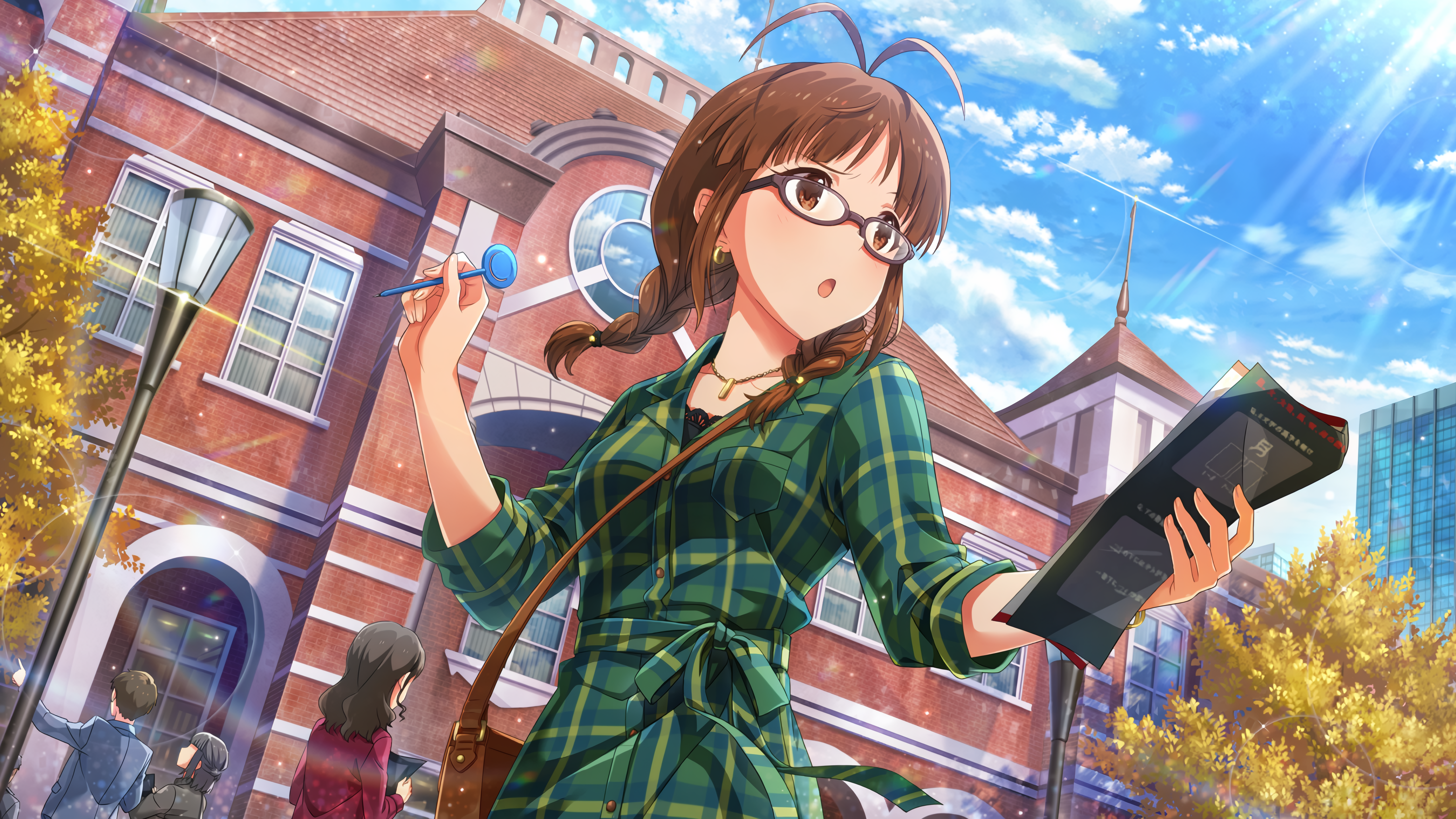 知性派ハイカラ娘　秋月律子