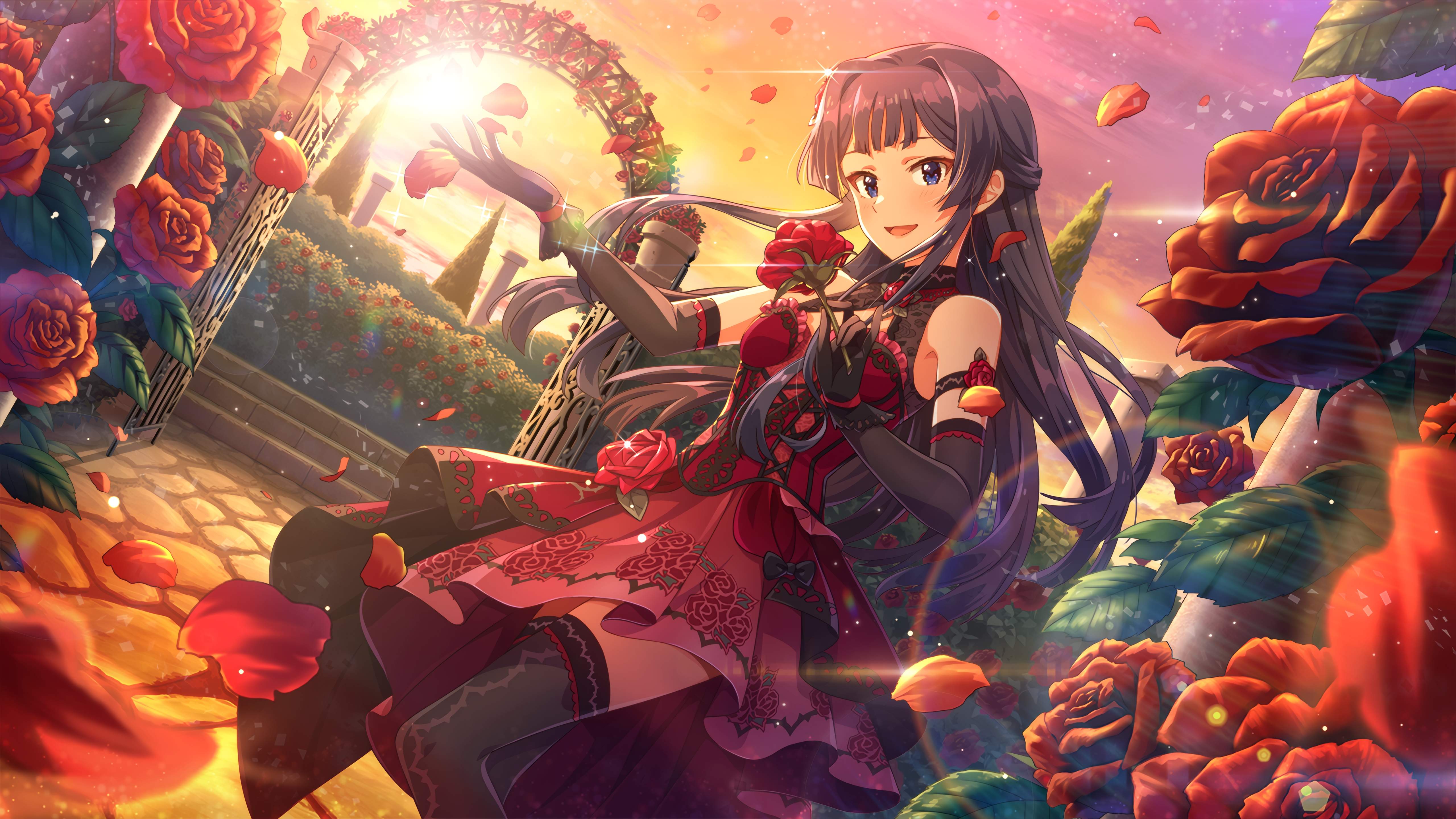 深紅のガーデン　最上静香