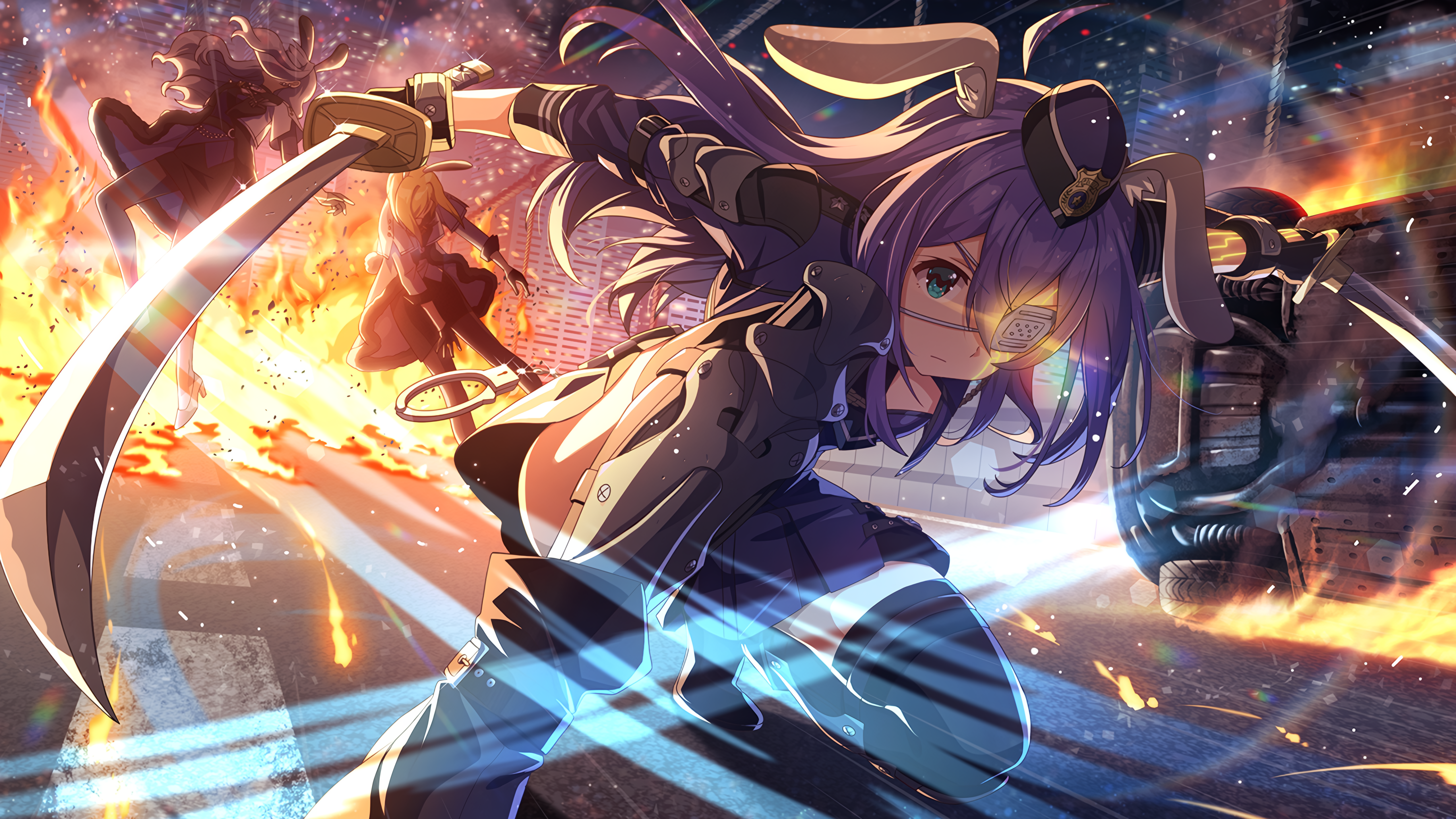 閃光るオッドアイ 望月杏奈